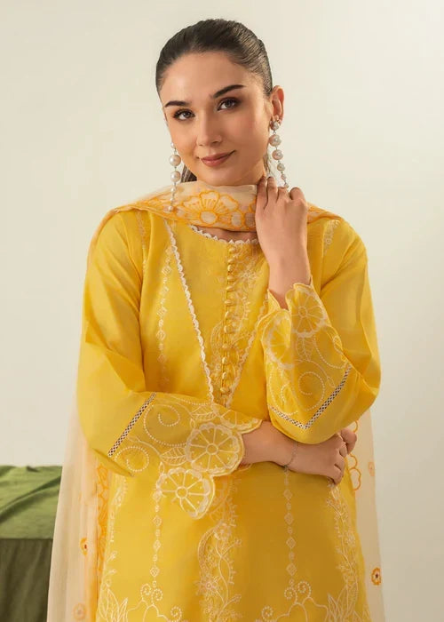 Soraya embroidered 3-piece festive suit by Tehzeeb Libas (view 2)