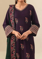 Roohi embroidered 3-piece festive suit by Tehzeeb Libas (view 3)