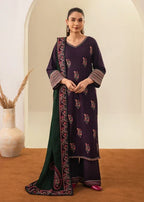 Roohi embroidered 3-piece festive suit by Tehzeeb Libas (view 8)