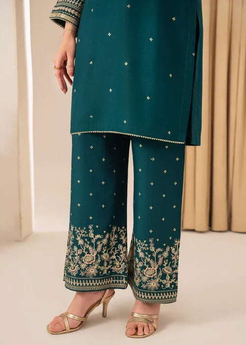 Safira embroidered 3-piece festive suit by Tehzeeb Libas (view 5)