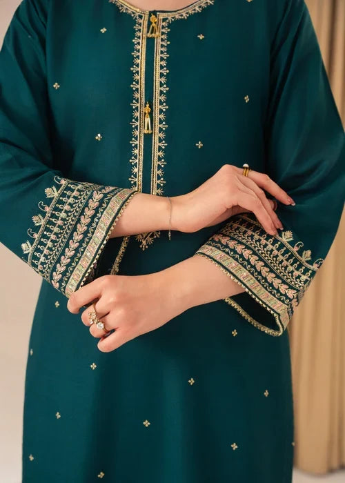 Safira embroidered 3-piece festive suit by Tehzeeb Libas (view 6)