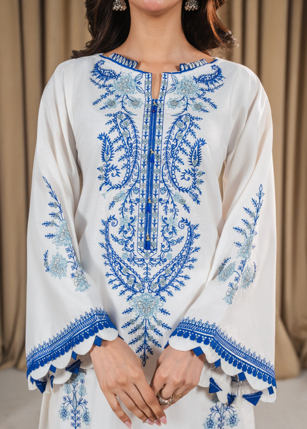FANA EMBROIDERED 3PC