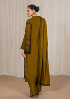 Zaitoon embroidered 3-piece festive suit by Tehzeeb Libas (view 2)