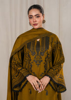 Zaitoon embroidered 3-piece festive suit by Tehzeeb Libas (view 4)