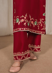 Aroha embroidered 3-piece festive suit by Tehzeeb Libas (view 3)