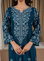 Fari embroidered 3-piece festive suit by Tehzeeb Libas (view 7)