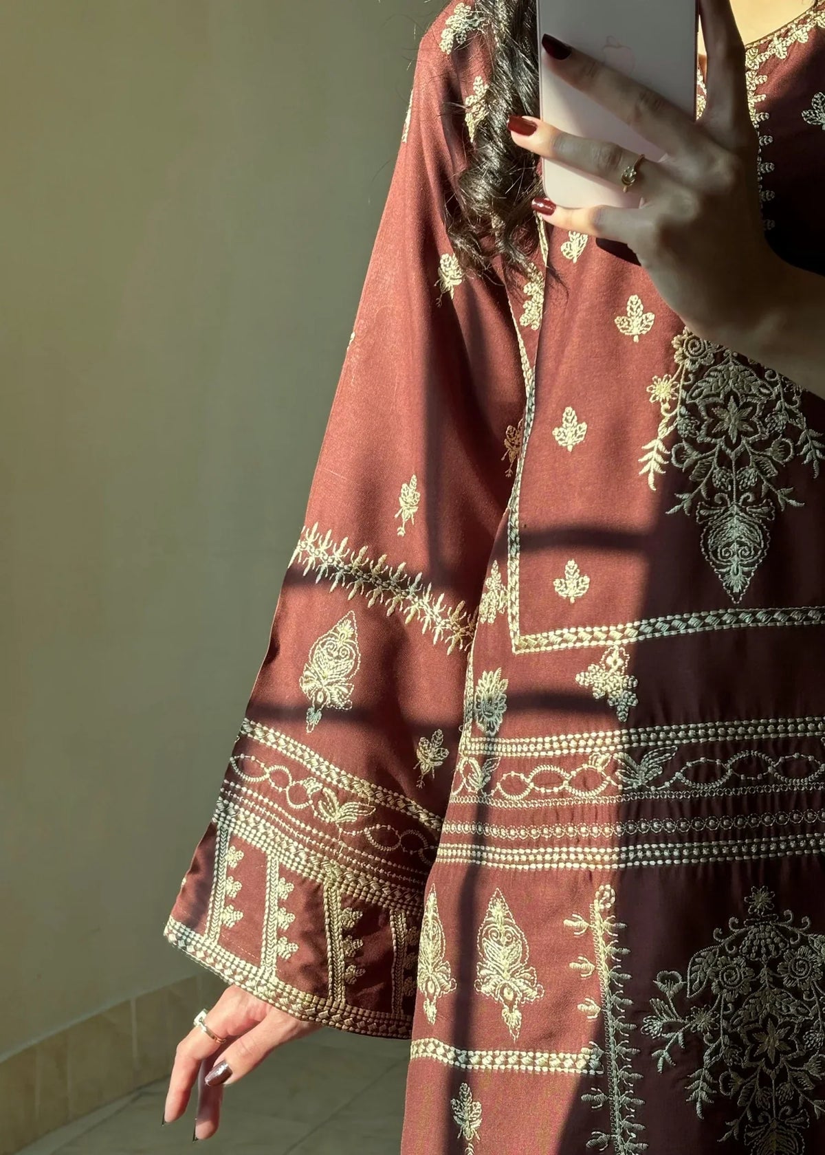 LIBAS EMBROIDERED 2pc