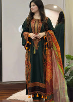 Zargul embroidered festive suit by Tehzeeb Libas (view 6)