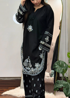Kunaar stitched eastern suit by Tehzeeb Libas (view 2)