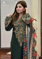 Dinaar embroidered 3-piece suit by Tehzeeb Libas (view 5)