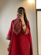 KESAR EMBROIDERED 3PC