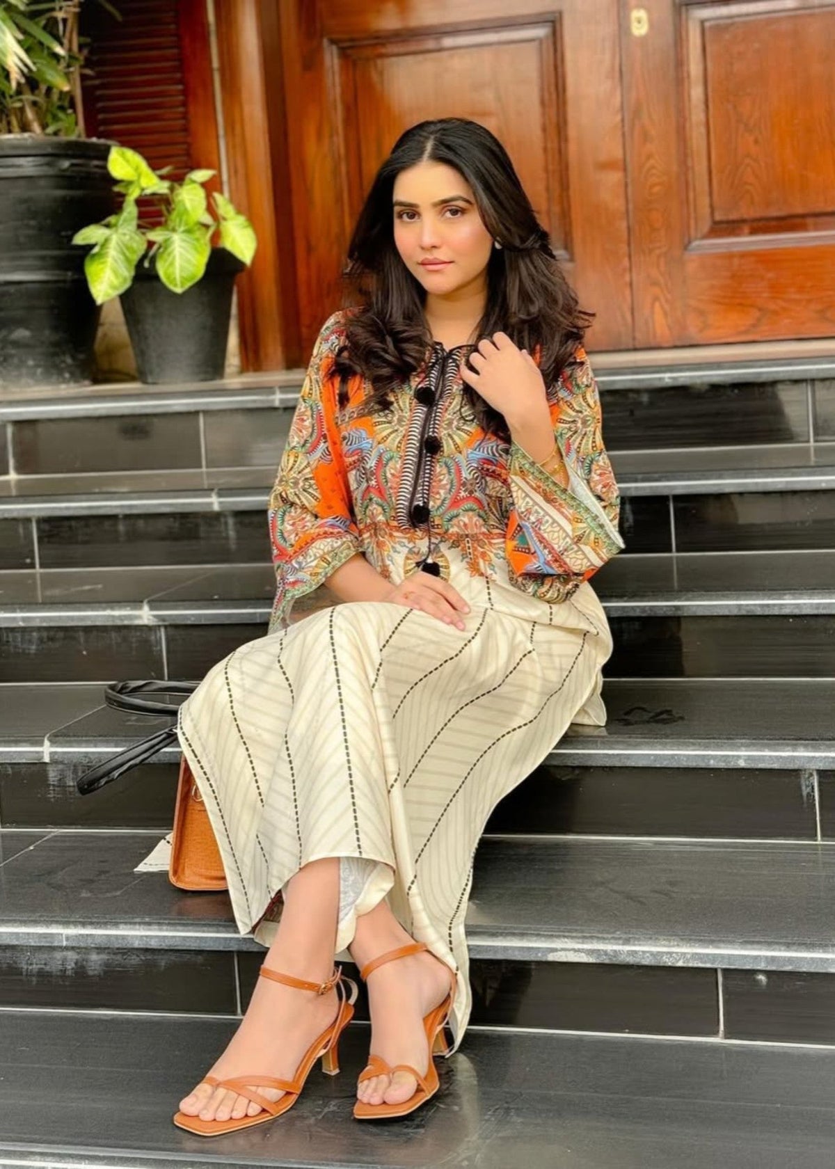 Hira co-ord 2-piece set by Tehzeeb Libas (view 3)
