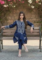 Desal embroidered 2-piece suit by Tehzeeb Libas (view 2)