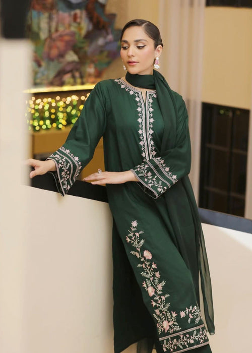 Addab stitched 2-piece suit by Tehzeeb Libas