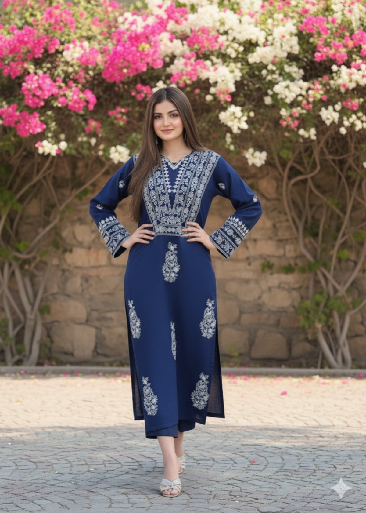 Desal embroidered 2-piece suit by Tehzeeb Libas (view 4)