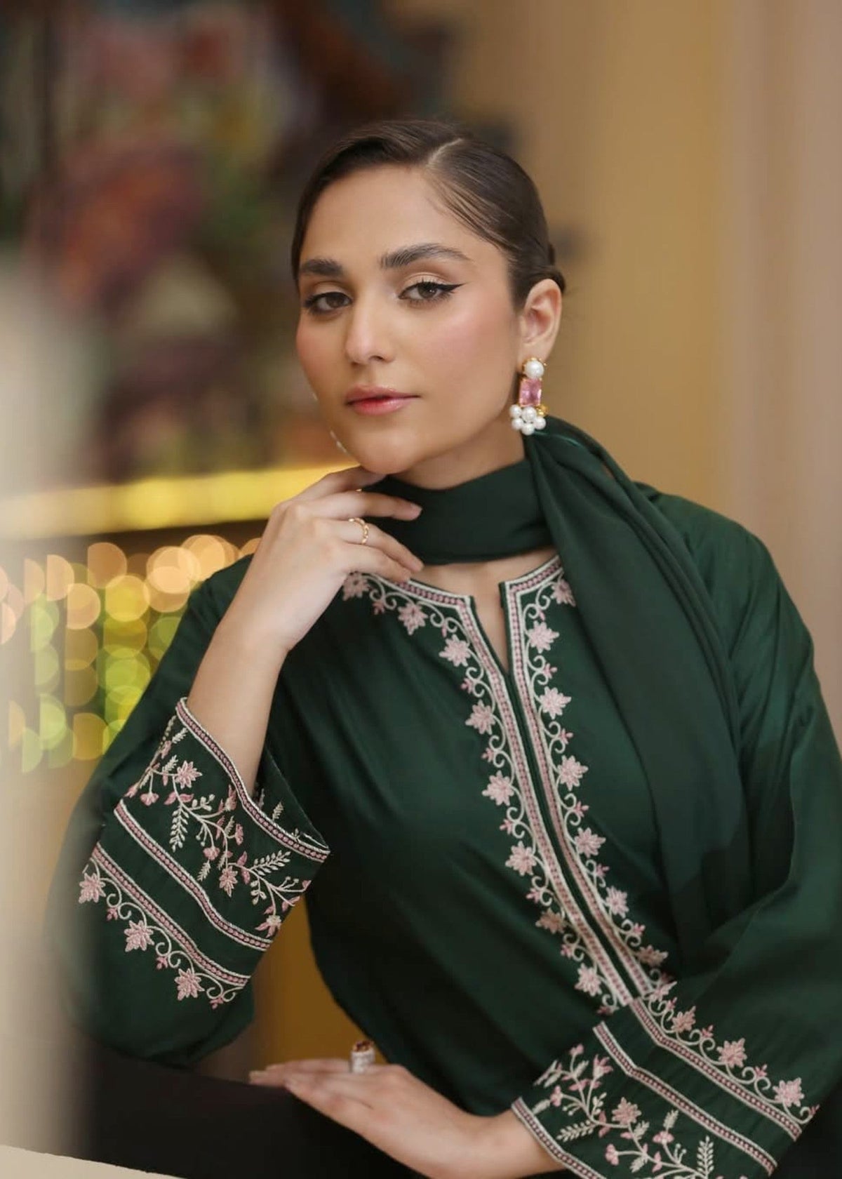 Addab stitched 2-piece suit by Tehzeeb Libas (view 5)