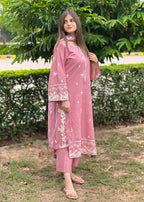 Nazneen lawn 3-piece suit by Tehzeeb Libas