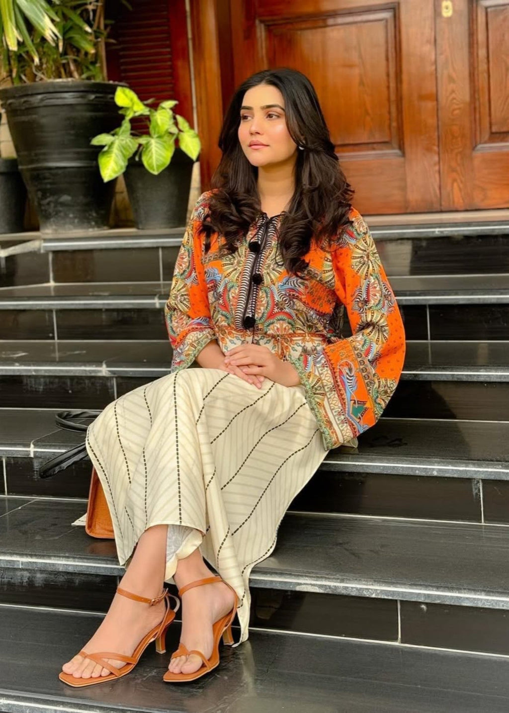 Hira co-ord 2-piece set by Tehzeeb Libas (view 5)