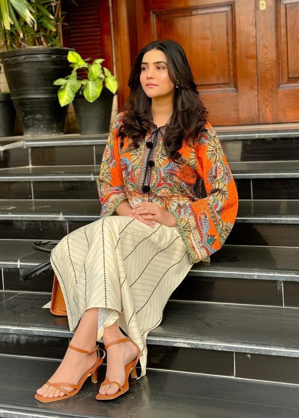 Hira co-ord 2-piece set by Tehzeeb Libas (view 5)